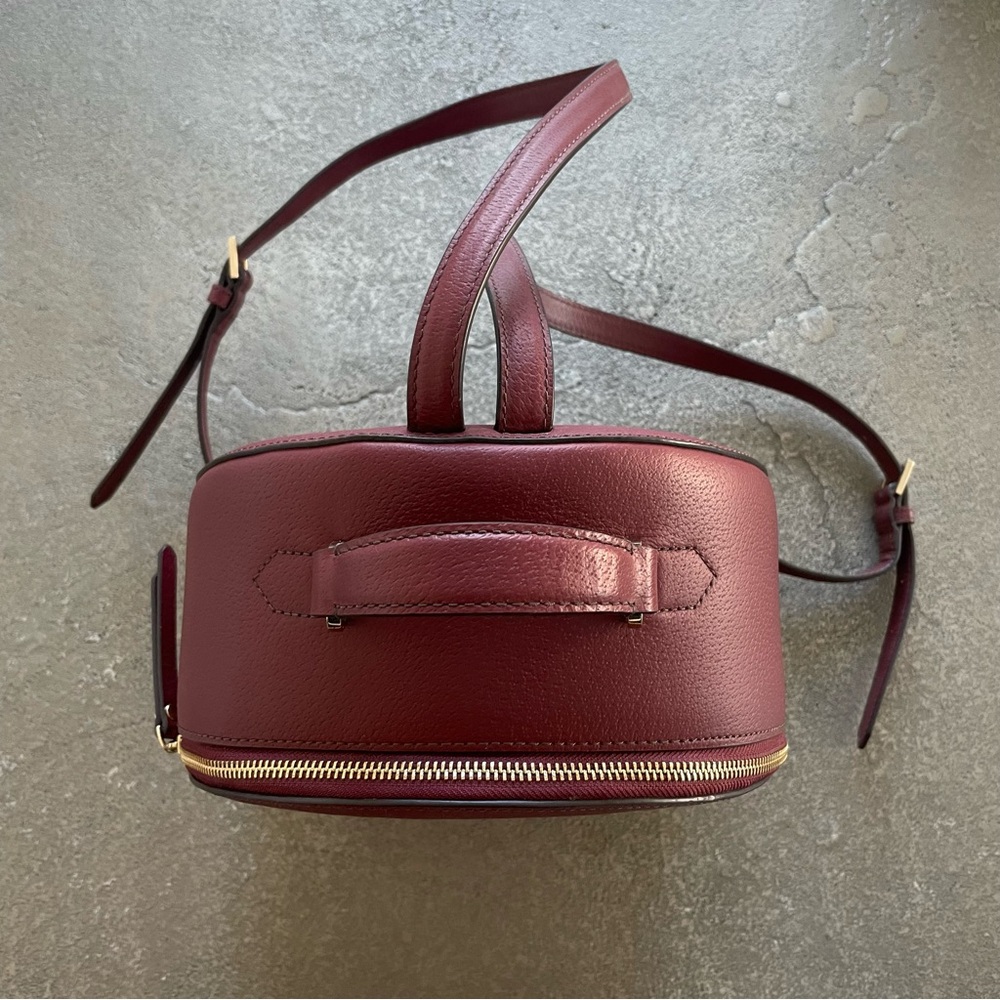 Kate Spade Thompson Street Brooke Red Leather Burgundy Backpack - Picture 5 of 9